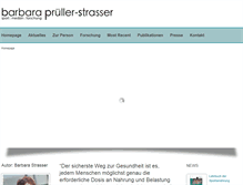 Tablet Screenshot of barbara-strasser.at
